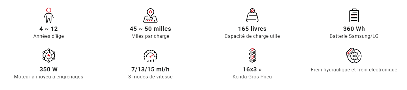 Vélo électrique enfant C1