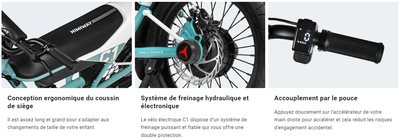 Vélo électrique enfant C1