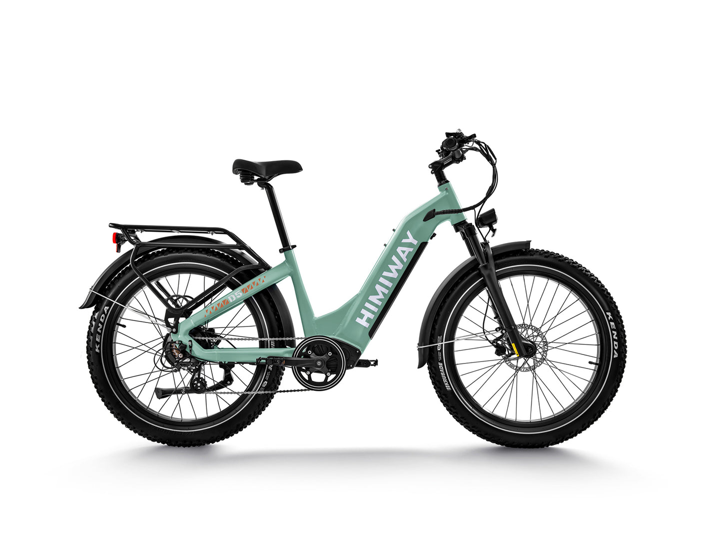 Premium All-terrain Electric Fat Bike Zebra/D5