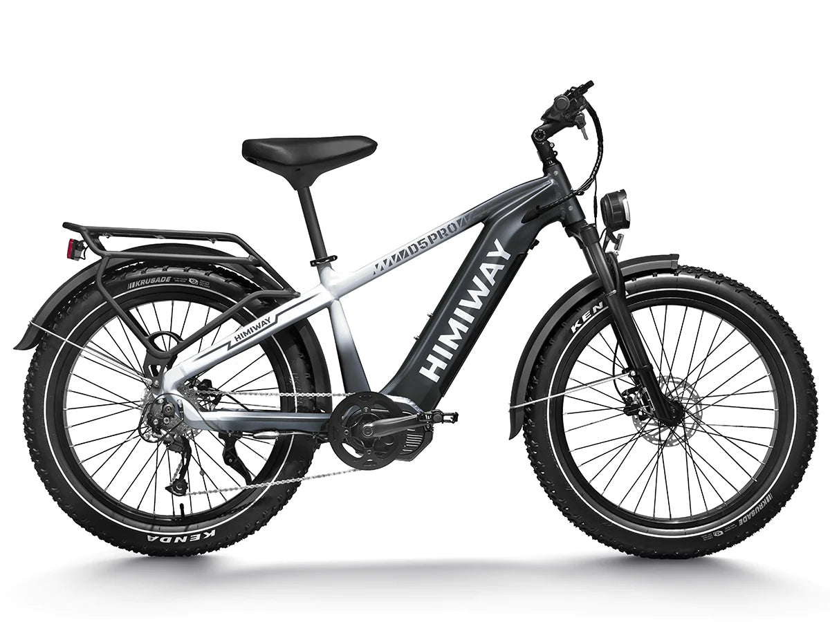 Premium All-terrain Electric Fat Bike Zebra/D5