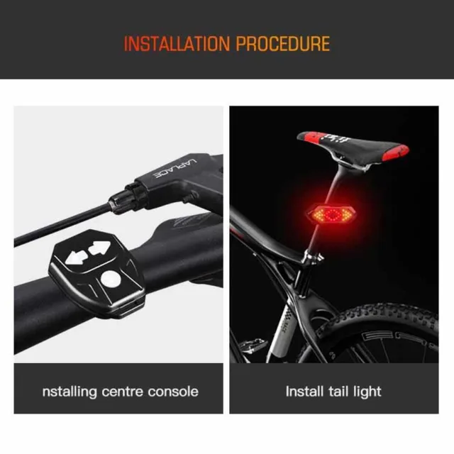 Turn-signal tail light with remote
