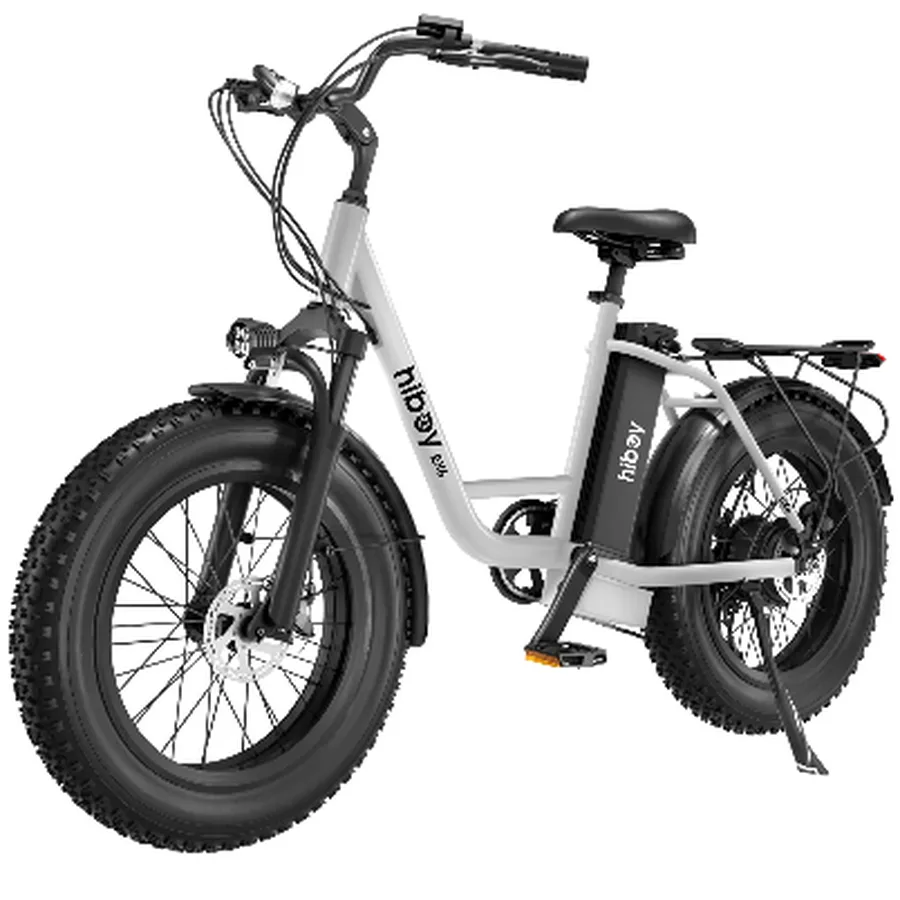 Hiboy EX6 Step-thru Fat Tire, blanc