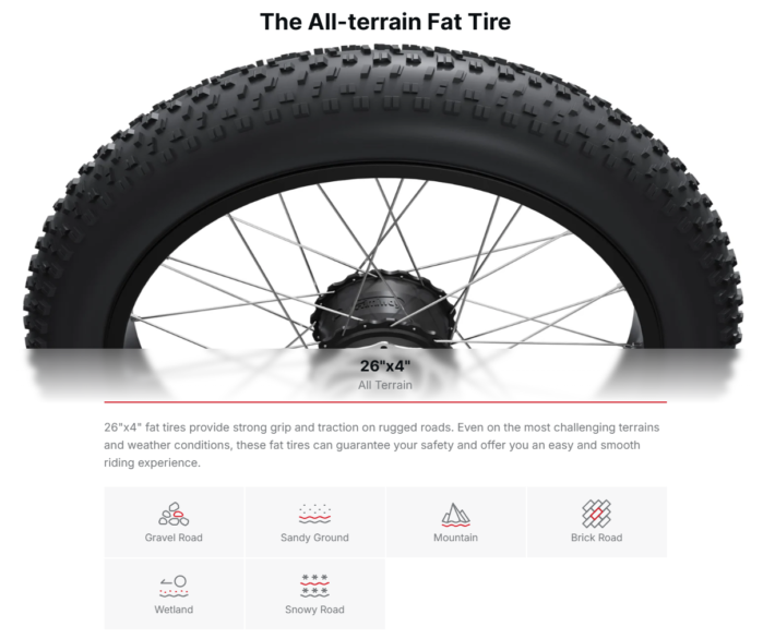 The All-terrain Fat Tire, 26