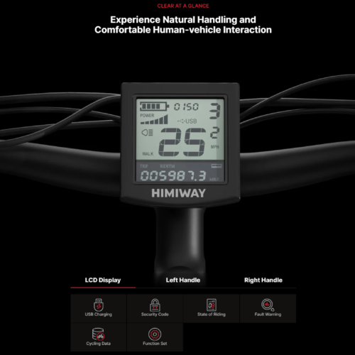clear at a glance Experience Natural Handling and Comfortable Human-vehicle Interaction, LCD Display