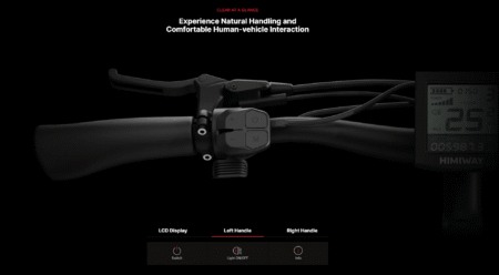 clear at a glance Experience Natural Handling and Comfortable Human-vehicle Interaction, Right Handle
