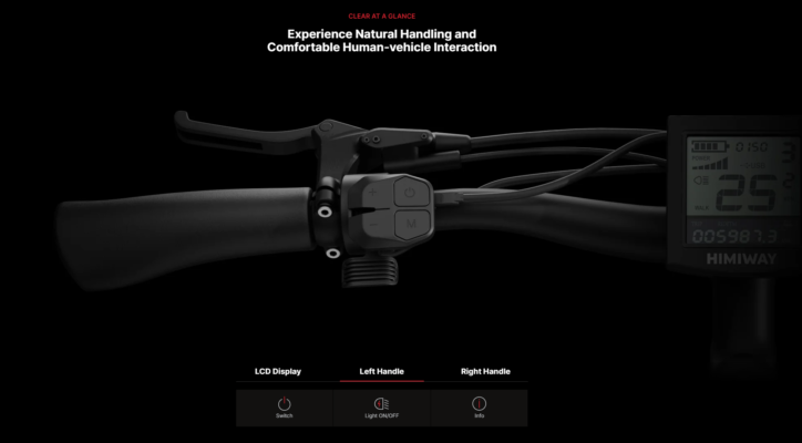 clear at a glance Experience Natural Handling and Comfortable Human-vehicle Interaction, Right Handle